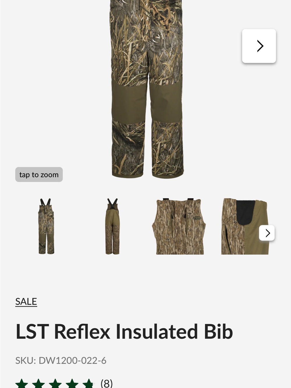 Women’s Lady Drake waterfowl Insulated Hunting Bib Overalls - XL Brown Camo - Picture 6 of 6
